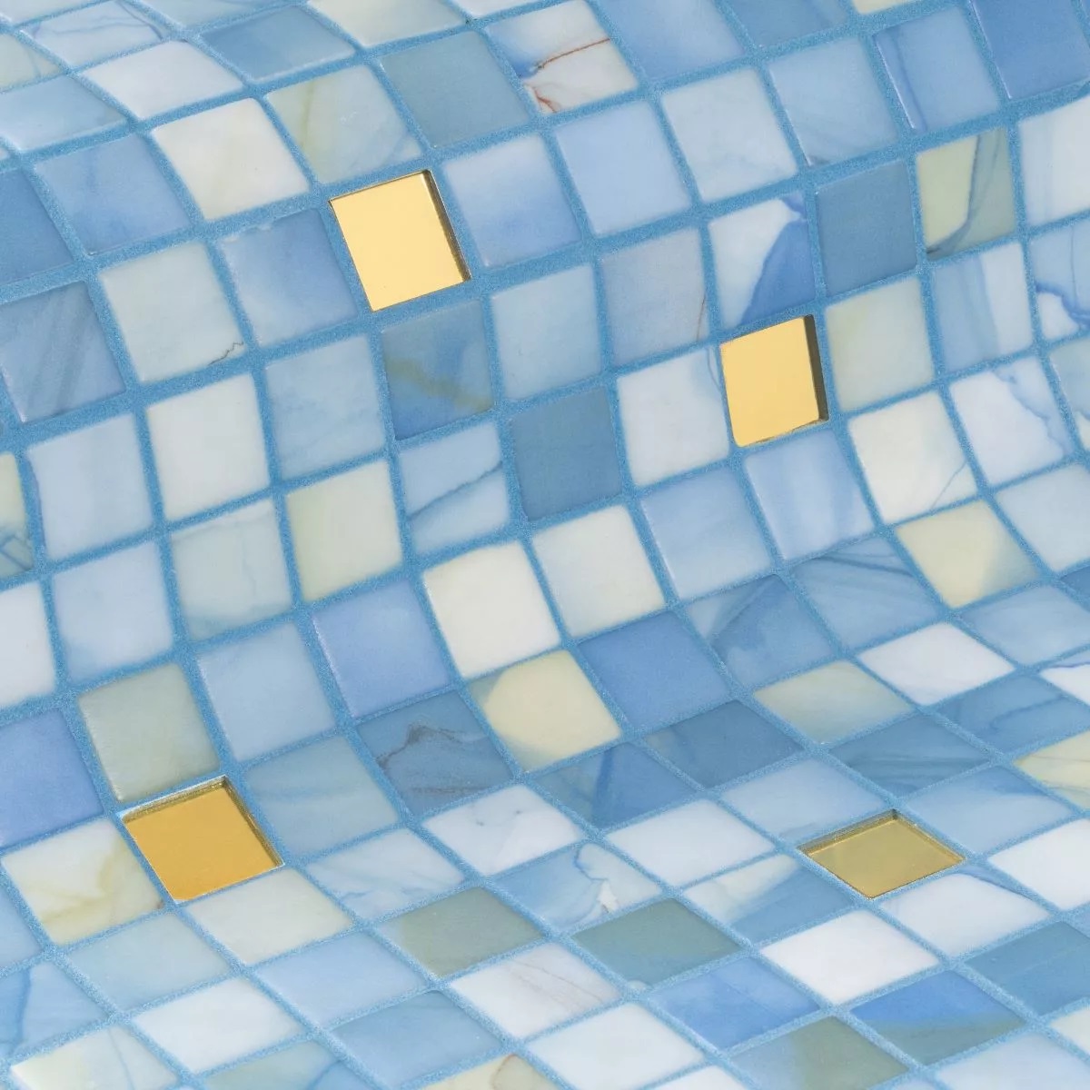 Стеклянная мозаичная смесь Ezarri Washes Gold